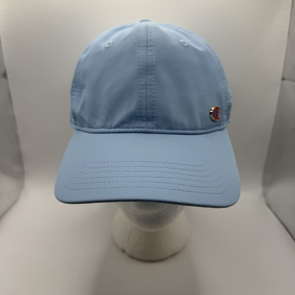 Champion Womens Adjustable Hat Light Blue REPREVE Performance Cap CS7-3062 NWT
